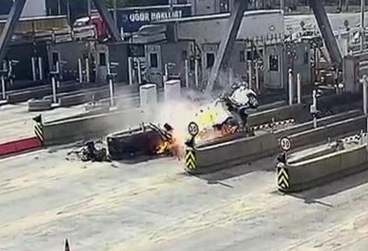 Kuzey Marmara gişesinde feci kaza