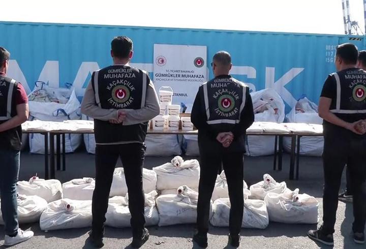 1.7 tonluk uyuşturucu operasyonu