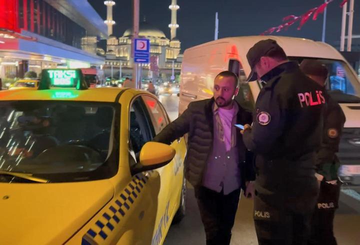 İstanbul - Beyoğlu'nda 'Huzur İstanbul' denetimi