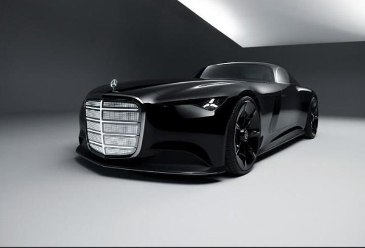 Mercedes-Benz Vision Iconic'in örtüsü açıldı