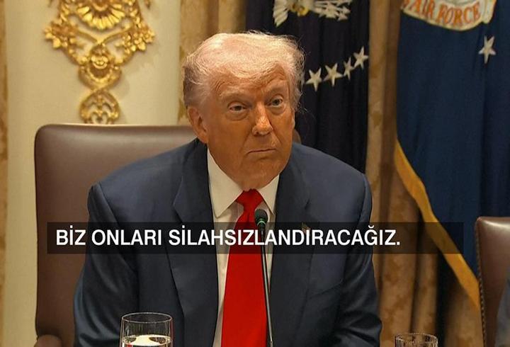 Trump ve Netanyahu'dan Hamas'a 'silahsızlanma' tehdidi