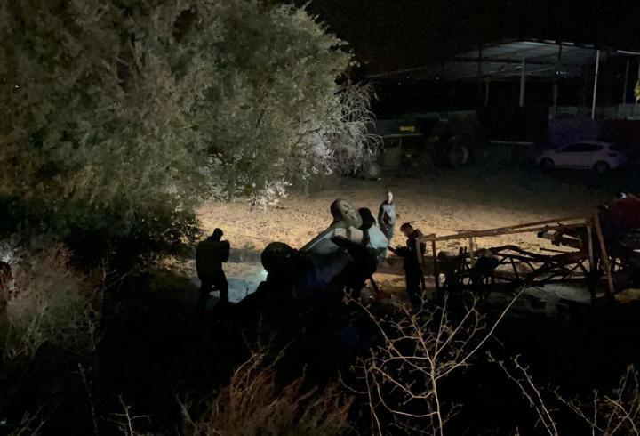 Kayseri'de hafif ticari araç şarampole devrildi: 1 ölü, 2 yaralı