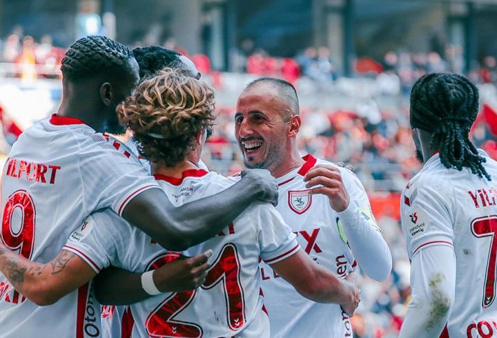 Samsunspor deplasmandaki serisine devam etti
