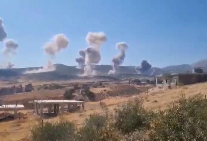 SON DAKİKA... İsrail Lübnan'ı böyle bombaladı!