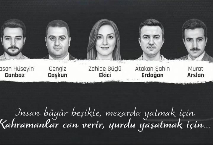 TUSAŞ şehitlerini andı