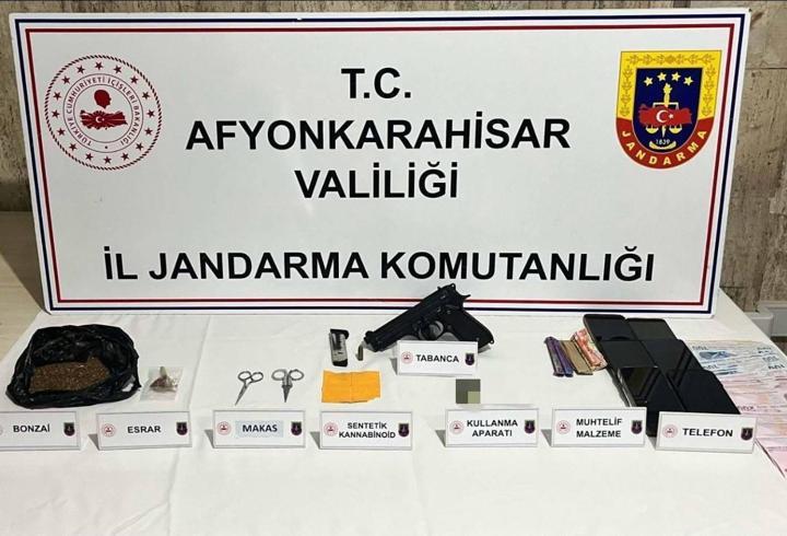 Afyonkarahisar'da uyuşturucu operasyonu