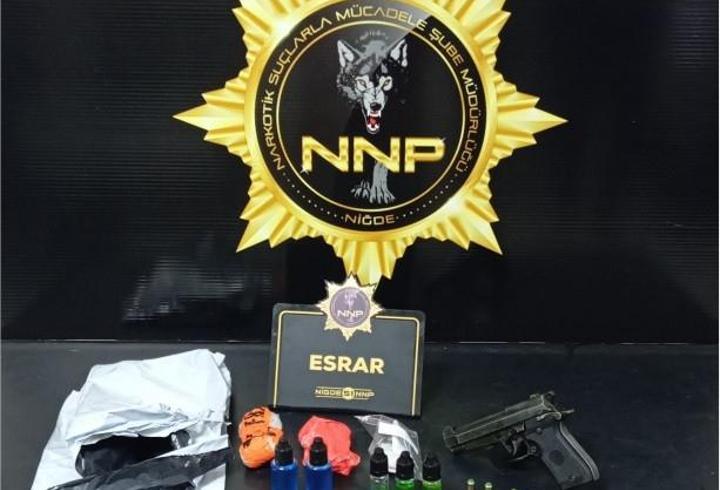 Niğde’de uyuşturucu operasyonu