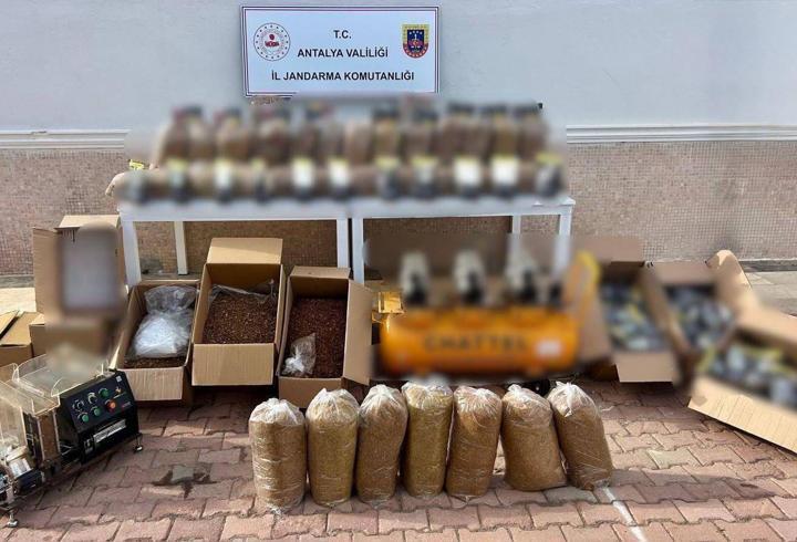 Kepez’de kaçak sigara operasyonu