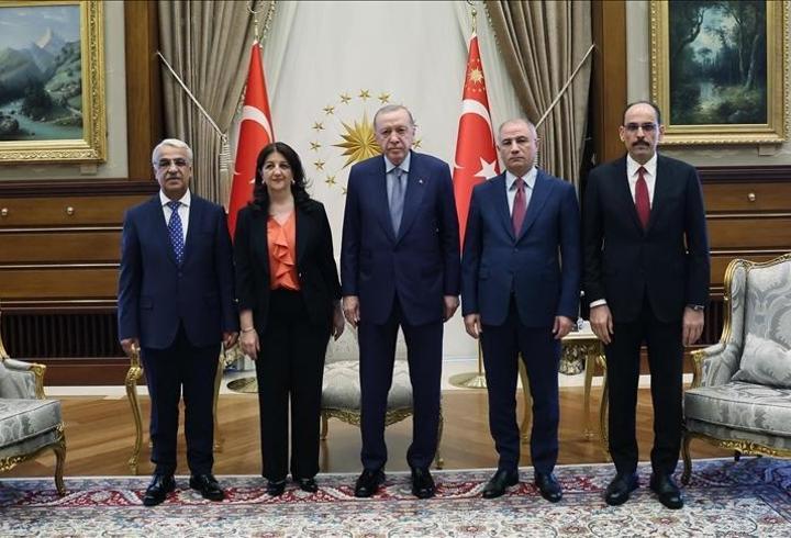 Cumhurbaşkanı Erdoğan, bugün DEM Parti heyetini kabul edecek