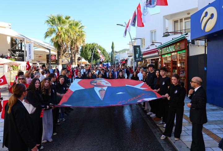 Bodrum’da 29 Ekim kutlaması