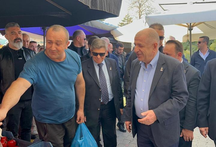 Ümit Özdağ, Nevşehir’de esnafı ziyaret etti