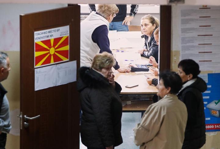 Kuzey Makedonya'da yerel seçimin ikinci turu