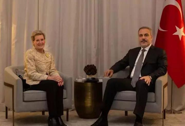 Dışişleri Bakanı Hakan Fidan, 'Finlandiya İslam Cemaati' temsilcilerini kabul etti