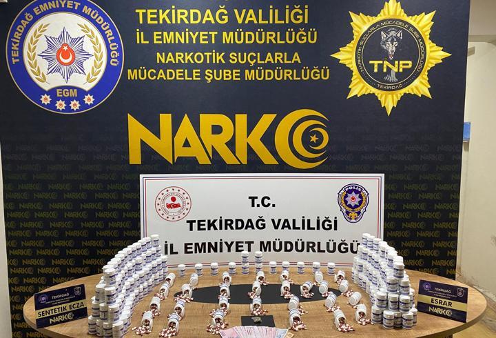 Tekirdağ'da uyuşturucu operasyonunda 11 tutuklama