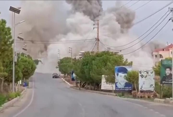SON DAKİKA... İsrail Lübnan'ı böyle vurdu! Yeni hava saldırısı başlattı...