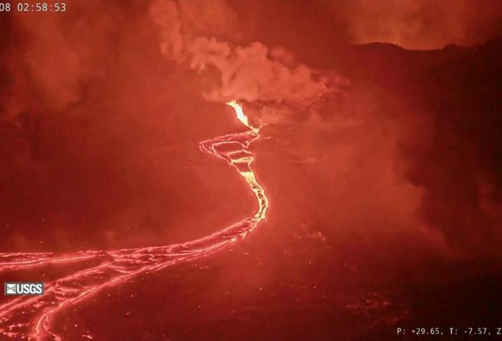 Hawaii'deki yanardağ yine patladı: Bu yıl 36. kez faaliyete geçti