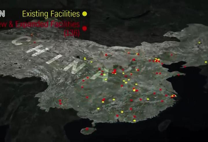 CNN International uydu görüntülerini yayınladı: Çin’in füze tesislerinde devasa büyüme