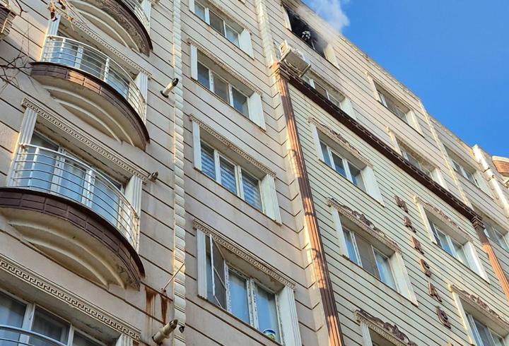 Mardin'de apartmanda çıkan yangın söndürüldü