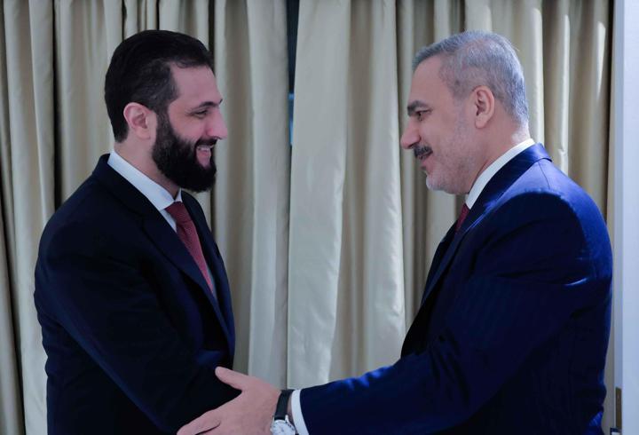 Dışişleri Bakanı Hakan Fidan ABD'de: Suriye Cumhurbaşkanı Şara ile görüştü