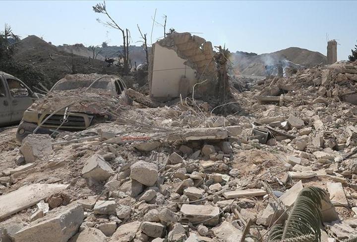 İsrail'den gece saatlerinde baskın: Lübnan'ın güneyindeki binaları patlayıcılarla yıktılar!