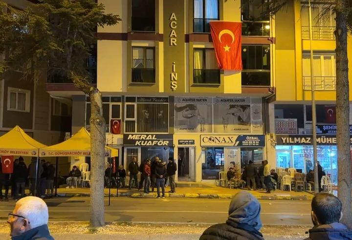 Şehit astsubayın Amasya'daki evinde yas