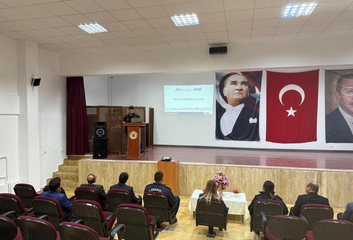 Ağın'da Afet Müdahale Planı toplantısı yapıldı