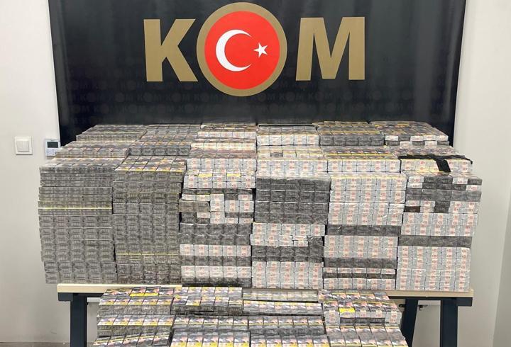 Mardin’de kaçak sigara operasyonunda 3 gözaltı