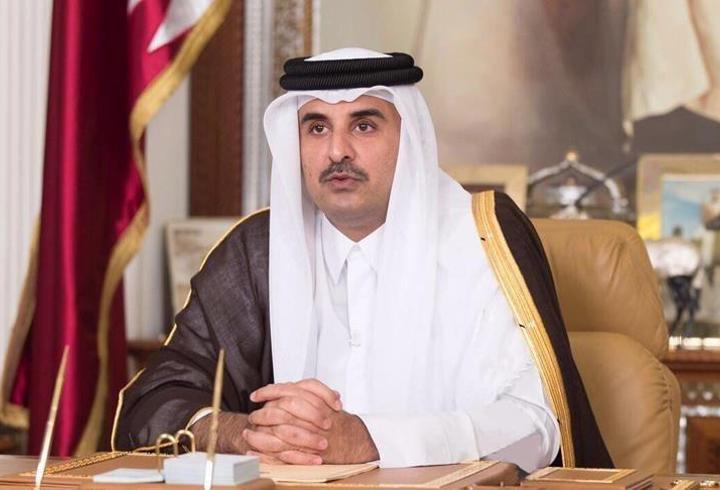 Katar Emiri Al Sani, yağmur duasına katıldı