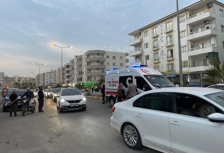 Nusaybin’de iki motosiklet çarpıştı: 2 yaralı