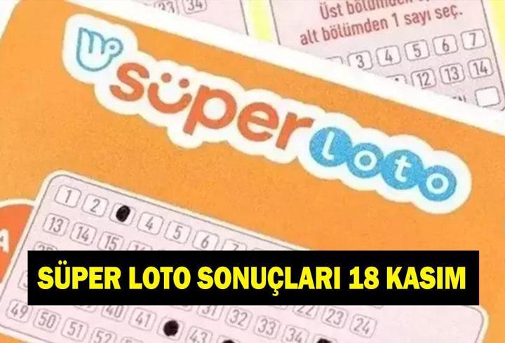 SÜPER LOTO SONUÇLARI 18 KASIM! MPİ Süper Loto sonuç sorgulama ekranı