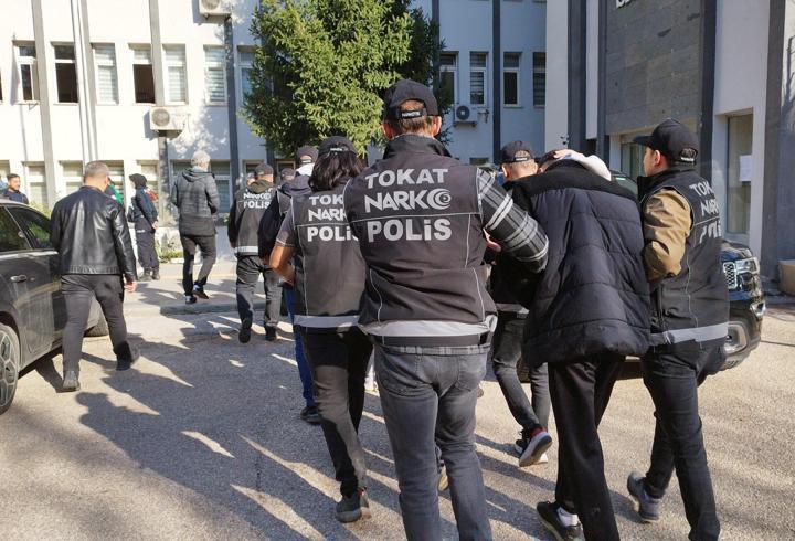 Tokat’ta uyuşturucu operasyonu: 3 tutuklama