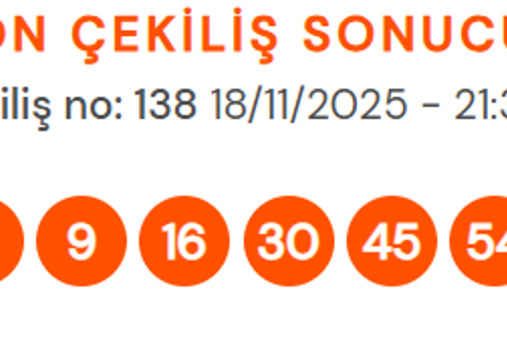 SÜPER LOTO SONUÇLARI 20 KASIM! MPİ Süper Loto çekiliş sonuçları bilet sorgulama linki