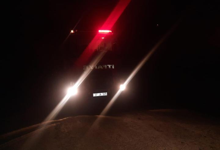 Kastamonu'daki orman yangını 1 saatte söndürüldü