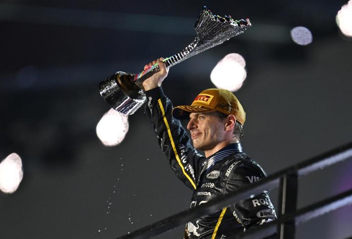 Las Vegas Grand Prix'sinde kazanan Max Verstappen