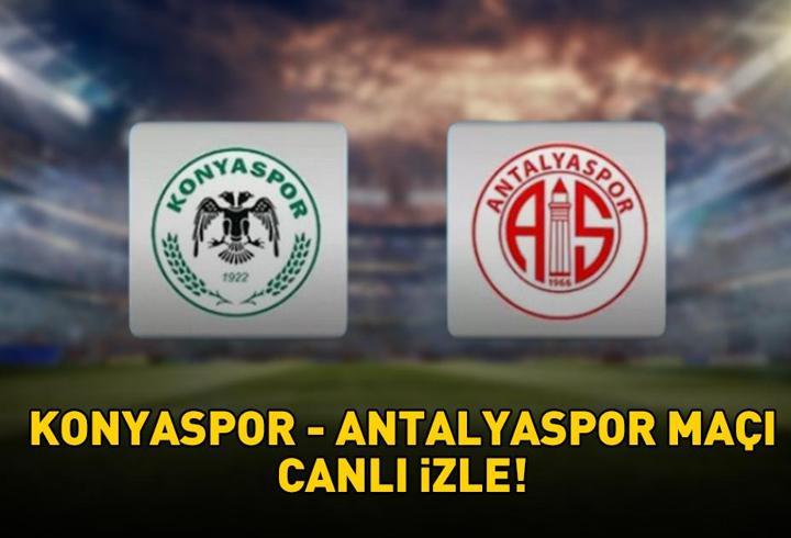 KONYASPOR - ANTALYASPOR MAÇI CANLI İZLE | Süper Lig Konyaspor - Antalyaspor maçı ne zaman, saat kaçta, hangi kanalda? Muhtemel 11'ler!