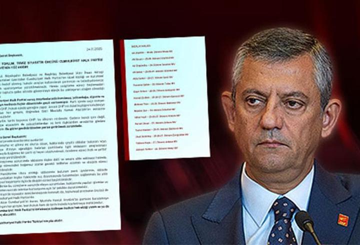 CHP'den Özgür Özel yönetimine bir mektup daha