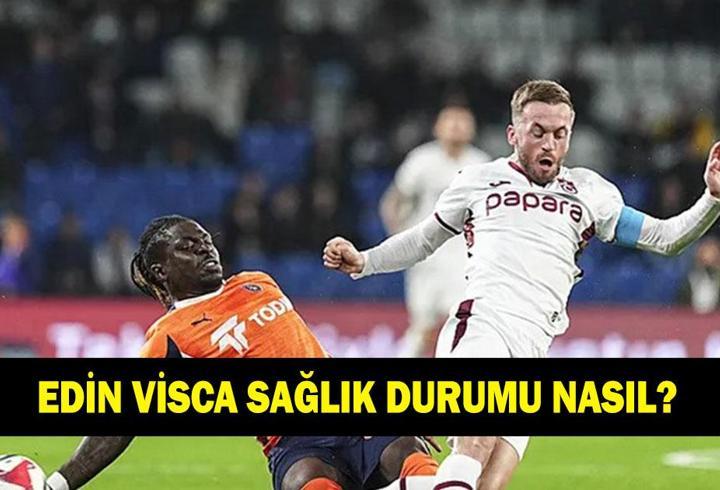 EDİN VİSCA'NIN SAĞLIK DURUMU NASIL? Trabzonspor Teknik Direktör Fatih Tekke açıkladı