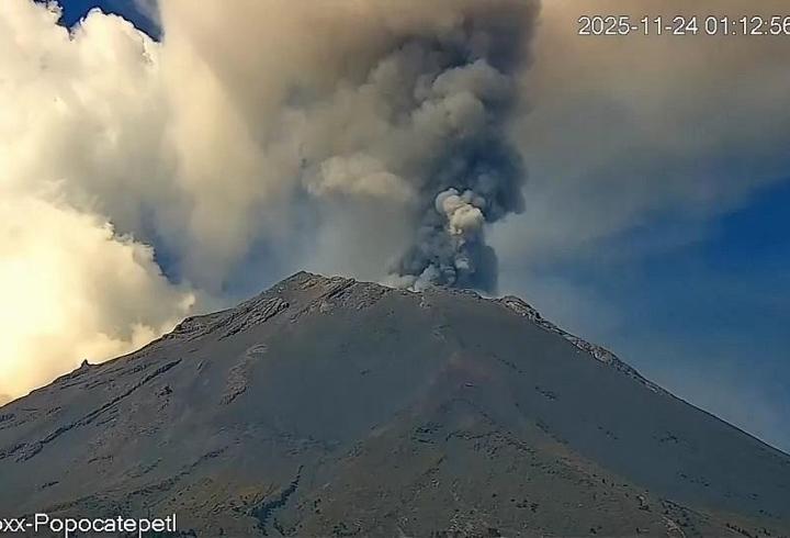Popocatepetl Yanardağı faaliyete geçti