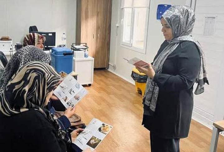 Hassa’da Umre yolcularına hijyen eğitimi