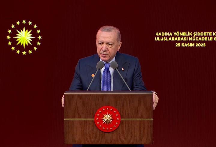 SON DAKİKA | Cumhurbaşkanı Erdoğan: Kadına şiddete karşı 5. eylem planı devrede