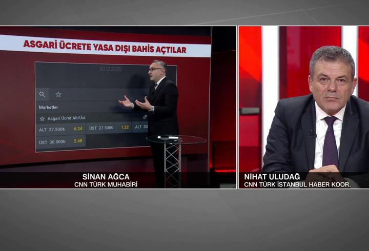 Asgari ücrete yasa dışı bahis açtılar