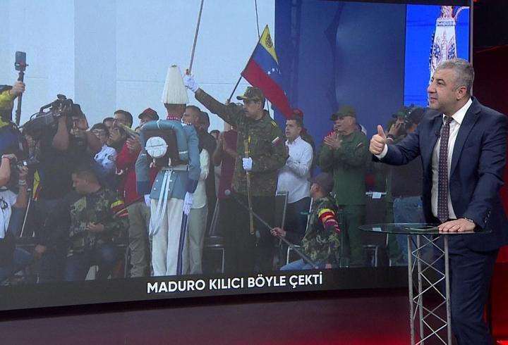 CNN TÜRK Dış Haber Editörü perde arkasını anlattı: Maduro'nun kılıcı savaş ilanı mı?