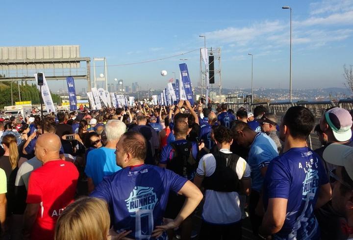 İki kıta arası Maraton! Sosyal sorumlulukta yeni bir rekor...