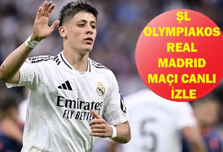OLYMPIAKOS REAL MADRİD MAÇI CANLI İZLE: Olympiakos Real Madrid Maçı Hangi Kanalda, Saat Kaçta? Arda Güler İlk 11'de Mi?