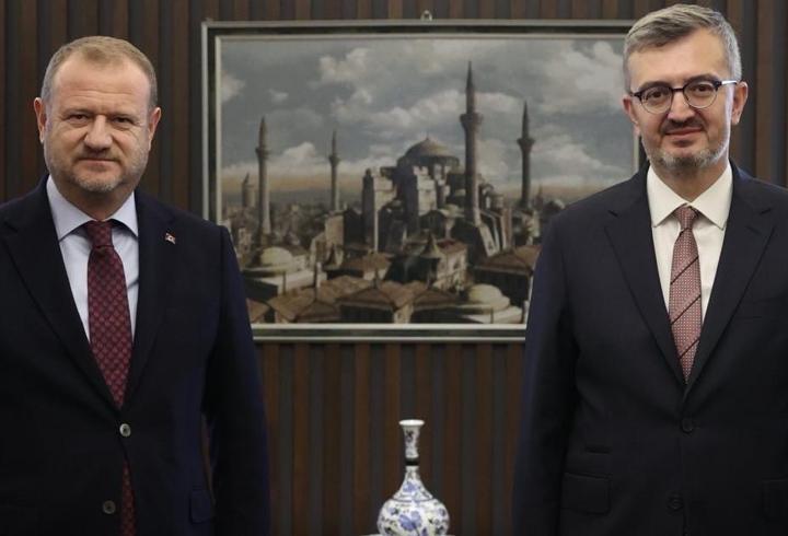 İletişim Başkanı Duran, RTÜK Başkanı Daniş ile bir araya geldi