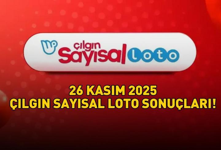 ÇILGIN SAYISAL LOTO SONUÇLARI 26 KASIM 2025 | Çılgın Sayısal Loto sonuçları nasıl öğrenilir? 386.165.072,2 TL büyük ikramiye devretti!