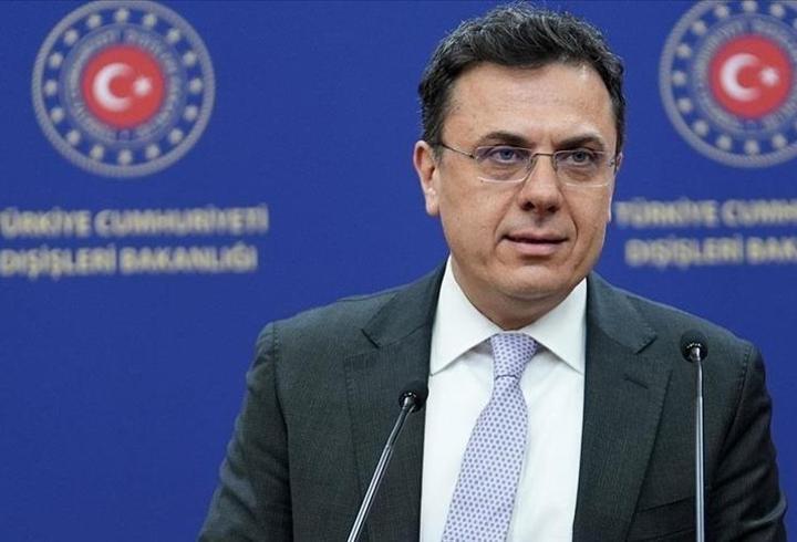 Dışişleri Bakanlığı Sözcüsü Keçeli'den GKRY ile Lübnan arasındaki anlaşmaya tepki