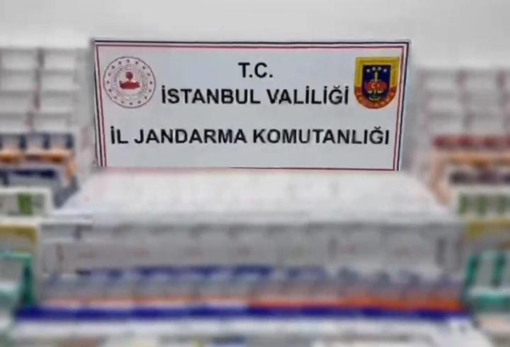 İstanbul’da 150 bin adet sentetik uyuşturucu hap ele geçirildi