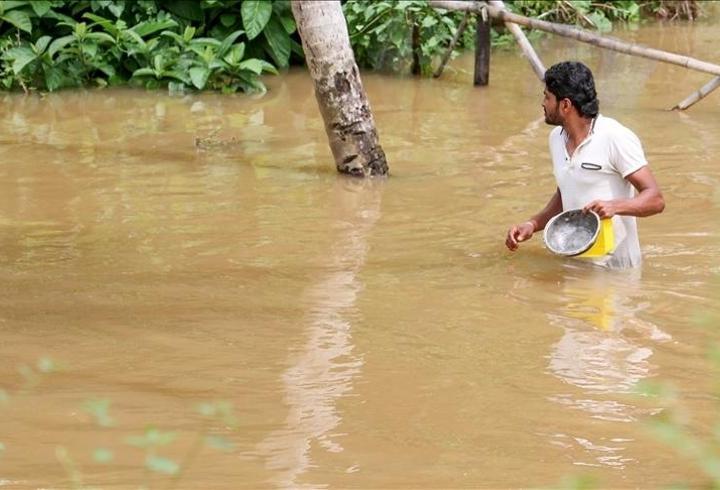 Sri Lanka'daki afetlerde ölenlerin sayısı 56'ya çıktı