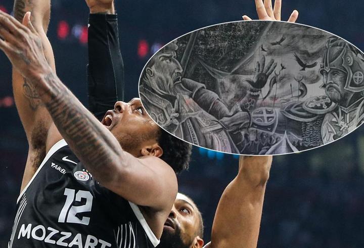 Partizan taraftarlarının, Fenerbahçe Beko maçında açtığı ırkçı pankartın cezası belli oldu
